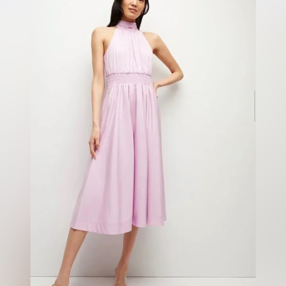 Veronica Beard Kinny Halter Dress Lilac size 8